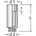 GEDORE slagmoerdopsleutel - K 19 L - 1/2 inch - lang - 22 mm