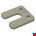 Gebr. Bodegraven drukplaten - met sleuf - 7 mm - kunststof - grijs - 192 st