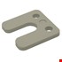 Gebr. Bodegraven drukplaten - met sleuf - 7 mm - kunststof - grijs - 192 st