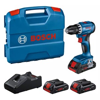 Bosch GSR 18V-45 PROFESSIONAL 18V accuschroefboormachine incl [3st] 4.0 Ah accu's en lader in koffer
