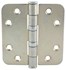 Ivana kogelscharnier - 89x89x3mm - afgerond - verzinkt