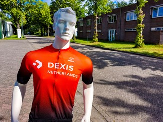 DEXIS Performance Jersey +3 back pockets rood design - Men - M