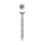 Dynaplus kozijnschroef [200x] - AR-SILVER - platkop - TX-20 - 4.0x40mm