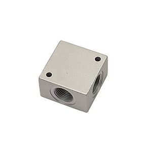Legris - Verdeelblok - kruis - binnendraad - aluminium - 3312