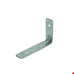 Gebr. Bodegraven hoekanker met ril - 75x125mm - verzinkt