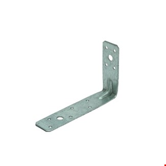 Gebr. Bodegraven hoekanker met ril - 75x125mm - verzinkt