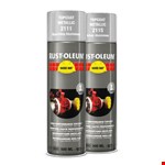 Rust-Oleum deklaag metallic - Hard Hat - fonkelend aluminium - metallic - 0.5l - spuitbus