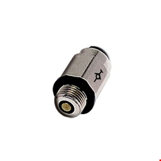 Legris - inschroef klepkoppeling met terugslagklep - 6 mm x 1/8" - BSPP - 3391 06 10