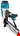 Makita nietmachine - 8 bar - medium crown - met olie - in doos