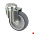 Staalimex zwenkwiel 50 mm rubber