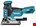 Makita accu decoupeerzaag T-model - DJV181ZJ - 18V - excl. accu en lader - in Mbox