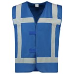 Tricorp Reflectievest 453014 - Fluor Royalblue - maat M / L
