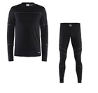 CRAFT Active Thermo onderkledingset - shirt en broek - lang - zwart - maat XXL