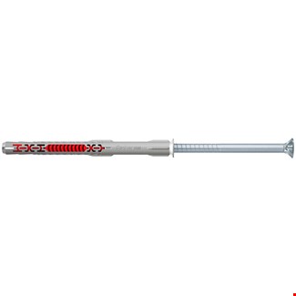 fischer constructieplug [10st] - DuoXpand T - verzonken kop - 10x140mm