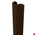 SecuStrip Plus buitendraaiend - terugligging 0-6mm - 2115mm bruin - 1010.160.03