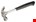 Bahco klauwhamer - met stalen steel - 29 mm kop - 450 g