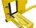 Orit gevelsteenknipper - Quattro-Quattro - 4 formaten - B75 mm - H90-120 mm - geel