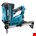 Makita gas tacker voor beton - GN420CLSE - 7,2V - 2x1.0 Ah accu en lader - excl. gaspatroon - in koffer