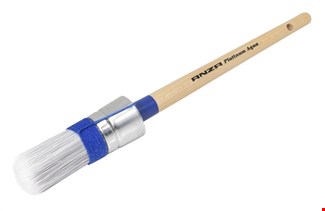 ANZA Platinum Aqua verfkwast rond voor watergedragen verf - 14 / 26 mm