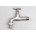 Waterkraan met schroefdraad en slangpilaar - verchroomd - 1/2" buitendraad x 19 mm slangtule
