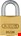 ABUS cilinder hangslot 65/20 - 20mm - gelijksluitend op nr. KA0201