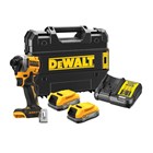 DEWALT DCF850E2T-QW Ultra Compacte Accu Slagschroevendraaier 205Nm 18V XR - Inclusief 2x 1.7Ah Accu, Lader en Koffer