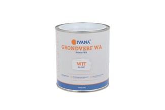 Ivana 57313 watergedragen Grondverf wit - 1 liter 