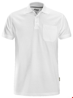 Snickers Workwear 2708 unisex poloshirt Wit XL