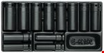GEDORE slagmoerdopsleutelset - 1/2" - 13-delig