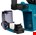 Makita accu combihamer - DHR242RTJW - SDS-Plus - 18V - 2x5.0 Ah accu en snellader - in Mbox met stofafzuigunit