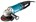 Makita haakse slijper 230V  - GA7071X1 - 2800W - ∅180mm - met vastzetschakelaar en D-handgreep - in doos