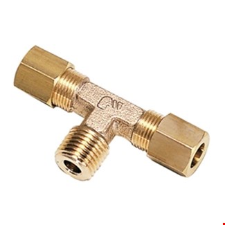 Legris - T-Inschroefkoppeling - vertikaal - 8 mm x 3/8" - BSPT - 0108 08 17