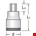 GEDORE dopsleutel-schroevendraaier - 1/2" - 1/2" -