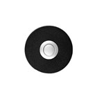 Ivana beldrukker - Ø52mm - mat zwart