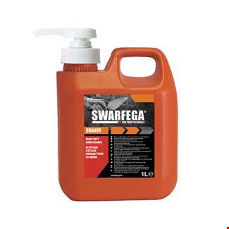 Swarfega Orange SOR1LMP handreiniger - 1 liter Pump Pack