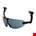 3M™ Peltor geïntegreerde veiligheidsbril - V9G - grijs