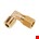Legris  - inschroefkoppeling - haaks - 4 mm x 1/8" - BSPT -  0109 04 10