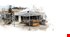Grizzly werktent - GO-WORK 40 - 3x3 m - alum. frame smalle voet - wit