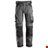 Snickers Workwear 6351 Stretch Loose Fit Werkbroek grijs/zwart - maat 50