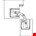 SIMONSWERK deurveerscharnier - Tectus TE 340 RD - 160 mm - 80 kg - RVS-look