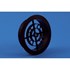 Nedco luchtrooster rond 120 mm pvc-bruin