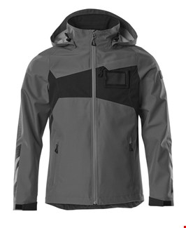 MASCOT Accelerate 18301-231 Shell jas antraciet/zwart - maat XXL
