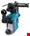 Makita accu combihamer - DHR242ZJW - SDS-Plus - 18V - excl. accu en lader - in Mbox met stofafzuigunit
