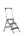 Altrex trap - Safety Step - enkel oploopbaar - max. werkhoogte 2,70 m - 3 treden 'extra groot'