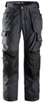 Snickers Workwear vloerleggerwerkbroek - 3223 - staalgrijs - maat 62