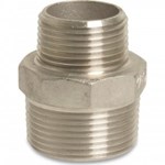 Zeskant Verloopnippel - Fig.245 - RVS - buiten/buiten - 3/4" x 1/4"