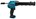 Makita CG100DSAX accu lijm en kitspuit 12V Max - 1x2.0 Ah accu en lader met 2 patroonhouders in koffer