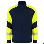 Tricorp Sweatvest Reflective Redefined 306104 Ink/Yellow - maat 5XL