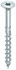HECO TOPIX-plus schroeven - platkop verzinkt - 6x220/72 mm - Torx T-30 (HD30) - deeldraad - 100 st