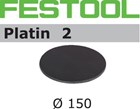 Festool Schuurschijf Platin 2 Stf-D150/0-S4000-15x